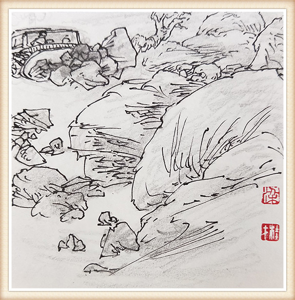 梁桂才 《火神山工地》之一.jpg