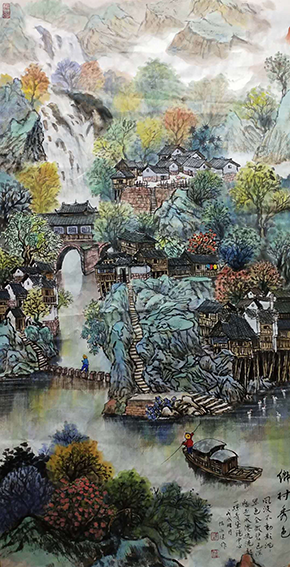 陈永健作品3《乡村秀色》.png