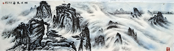 方勇作品 《猴子观海》.jpg