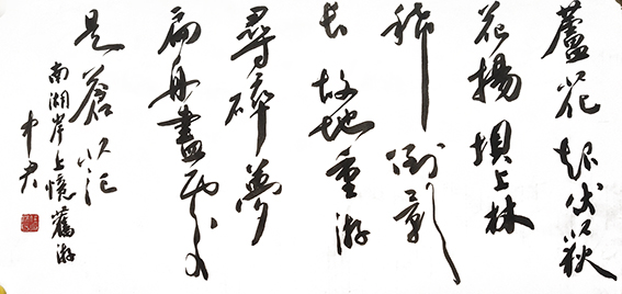 沈中君作品 《南湖岸上忆旧游》.jpg