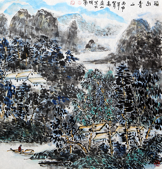 高庭山作品1《绿水青山》.jpg
