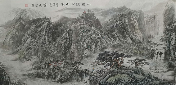 肖天宝作品《小桥流水人家》.jpg