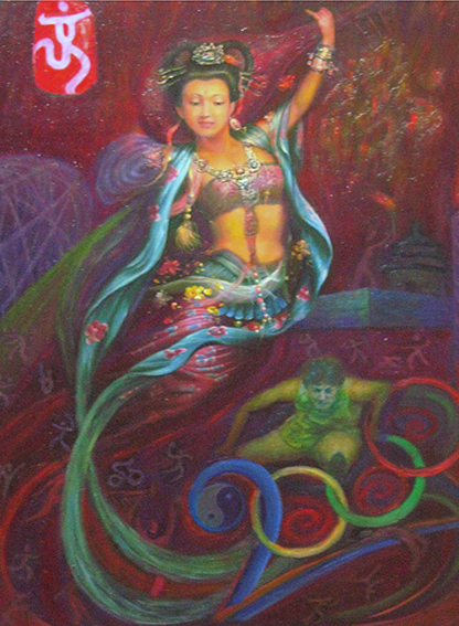 3沈光宇作品 《中国红系列—08奥运》.jpg