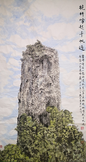 魏思东作品 《桅杆峰起千帆过》.jpg