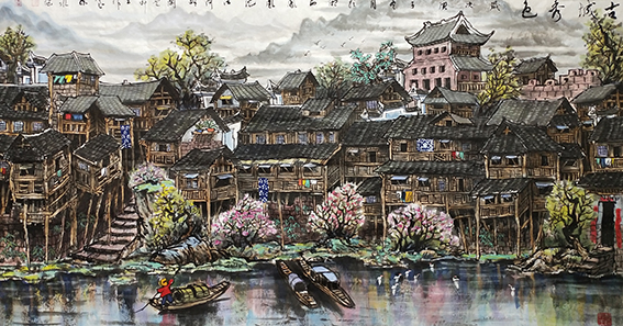 陈永健作品3《古城秀色》.jpg