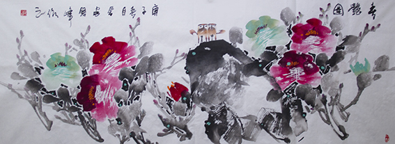 郭银峰作品 《春艳图》.jpg