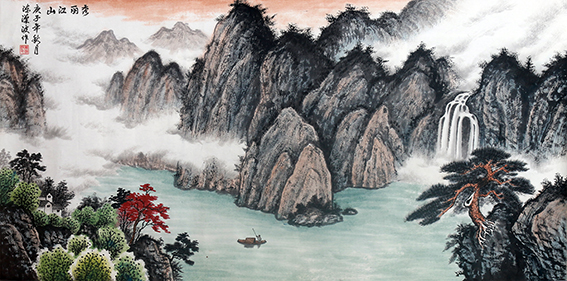 陈汉波作品《秀丽江山》.jpg