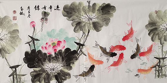 高俊作品《连年有馀》.jpg