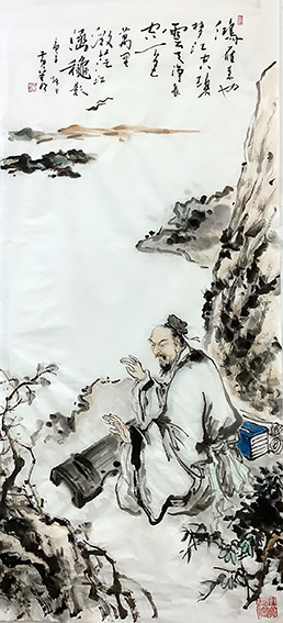 黄羡作品 《平沙落雁》.jpg
