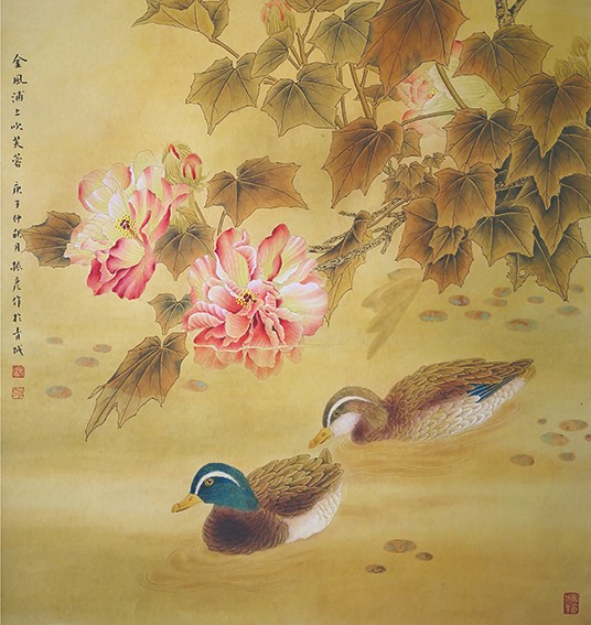吕振彦《金风浦上吹芙蓉》.jpg
