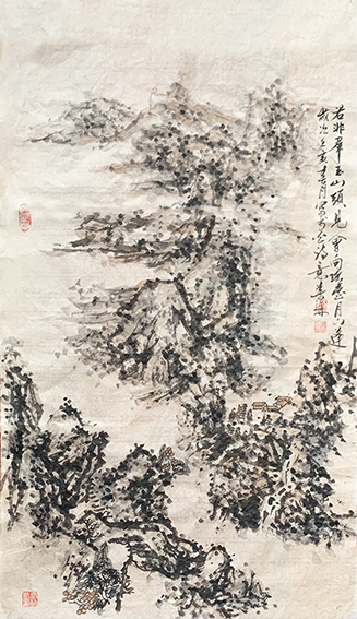 刘寿林《唐人诗意图》规格：76X46cm 2022年.jpg