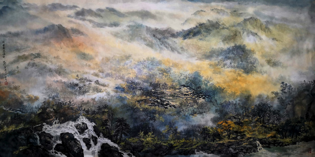 盛絜作品《新家园奏鸣曲·02》规格：165cmx82cm.jpg