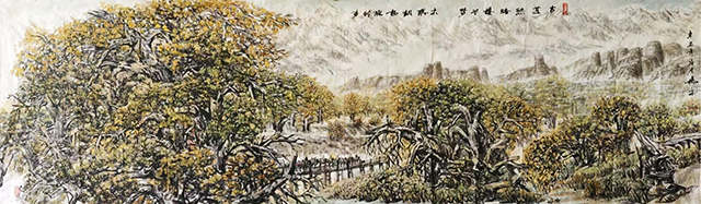 杨平作品10《古道丝路 楼兰梦》.jpg