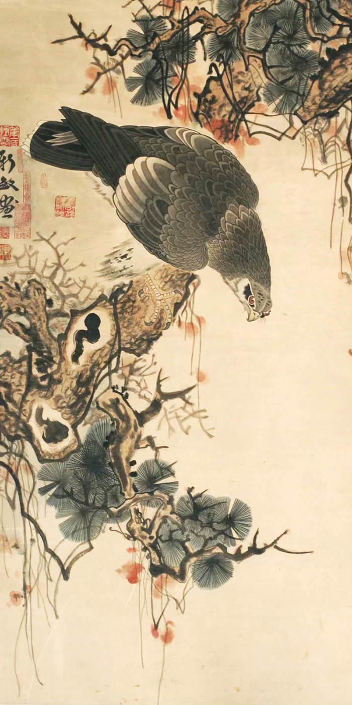 顾新敏作品6《雄鹰图》.jpg