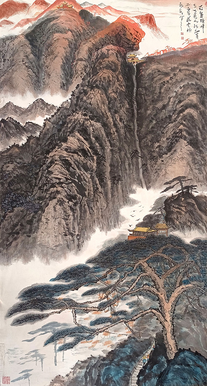 顾新敏作品7《玉皇顶峰》.jpg