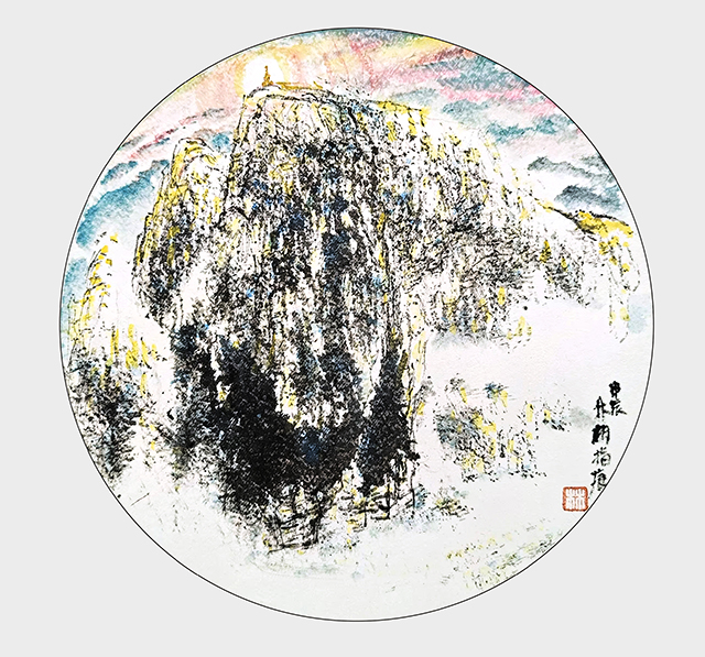 林栩作品《峨眉圣光》（指画）.jpg