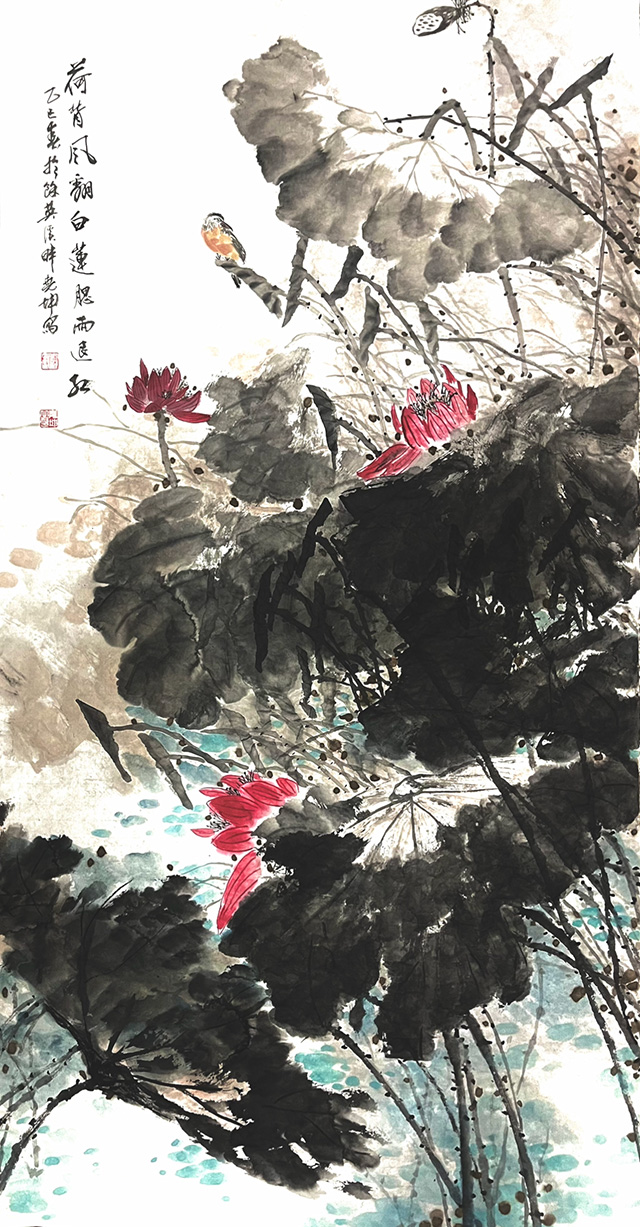 陈尧坤作品《荷塘秘事》.jpg