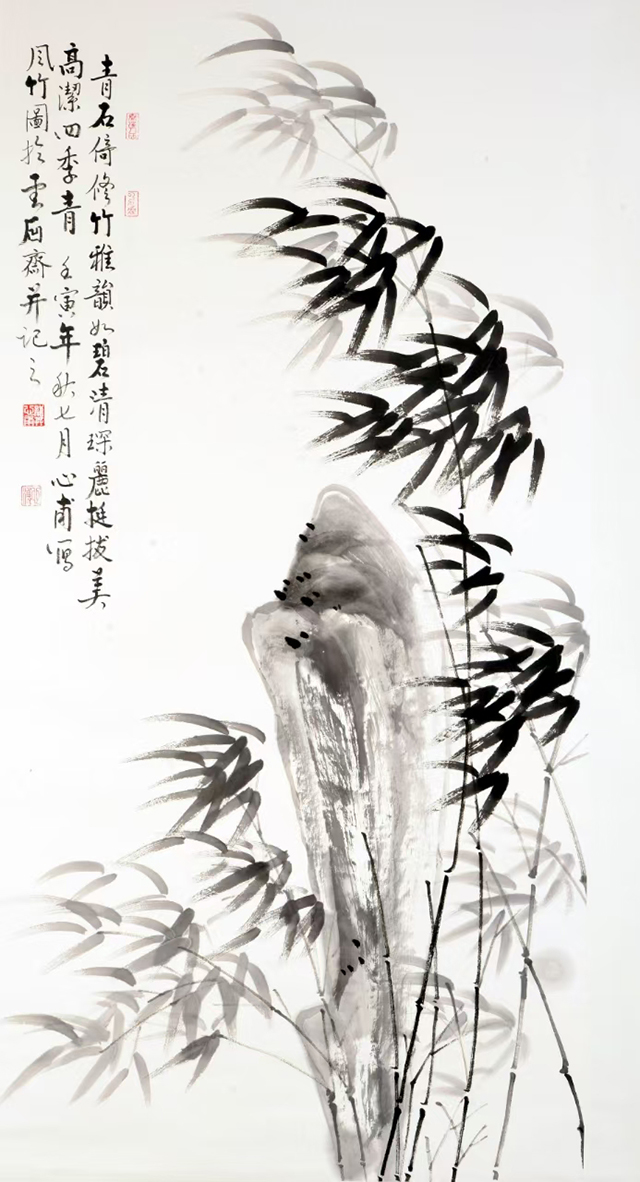 龚心甫作品1《风竹图》.jpg