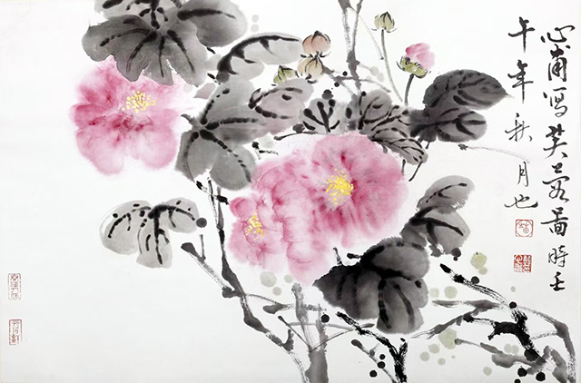 龚心甫作品7《芙蓉图》.jpg