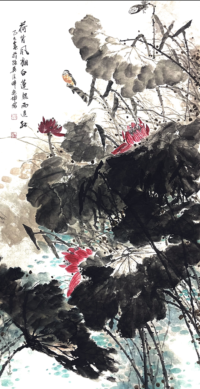 陈尧坤作品《荷塘秘事》.png