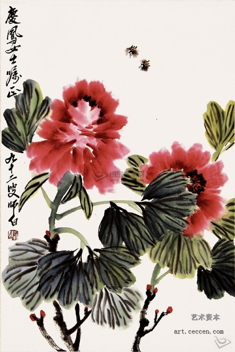 娄师白作品赏析-《富贵图》