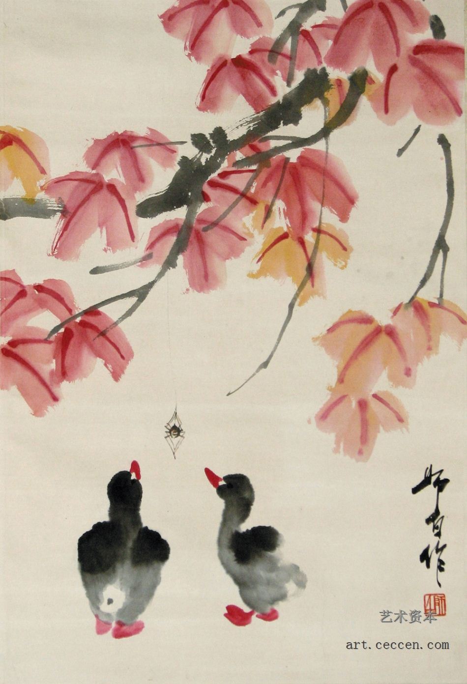 娄师白作品赏析-国画作品(2)