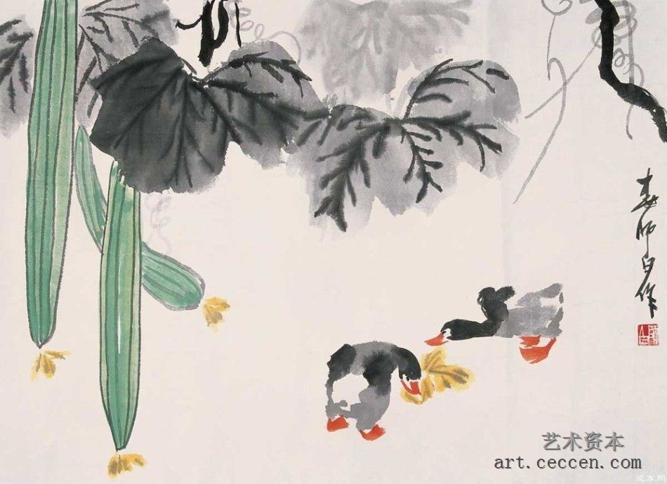 娄师白作品赏析-国画作品(5)