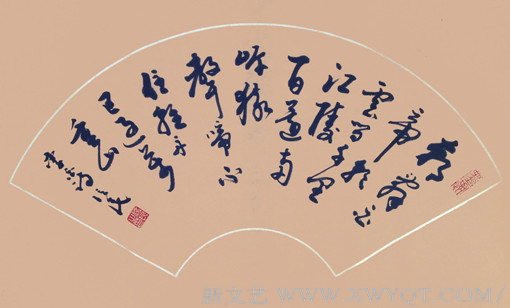 《诗一首》66x33cm