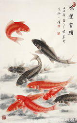 《鸿运当头》50cmx80cm