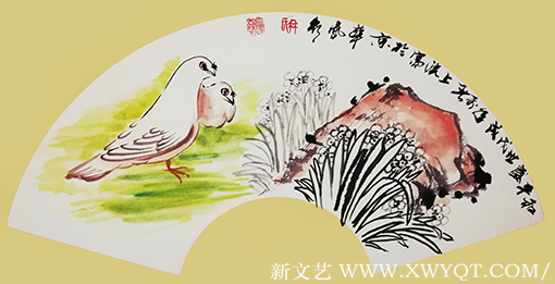 冉凤岭作品《和平盛世》