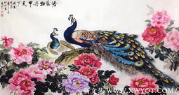 冉凤岭作品《洛阳牡丹甲天下》