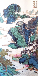 殷德江作品《桃源仙境》