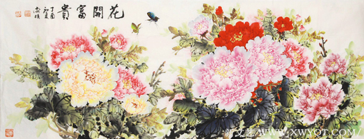 陈齐旗作品《花开富贵》系列10
