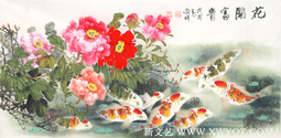 陈齐旗作品《花开富贵》系列5