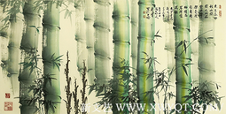《来去春山秋水间》规格：137cmx67cm
