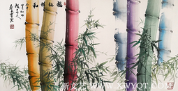 《福祉祥和》规格：137cmx67cm