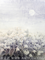 2011年作，《暗香幽梦》200cmx150cm