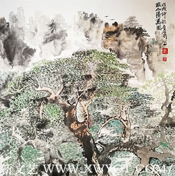 《家山清夏图》