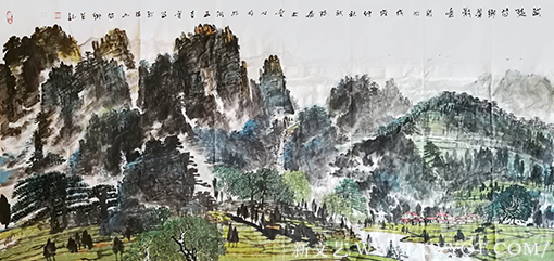 《武陵苗乡翠影重》