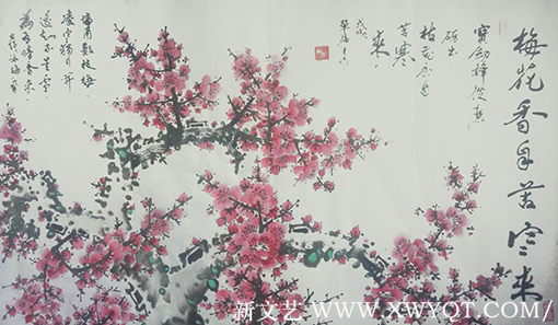 单福才作品3《梅花香自苦寒来》