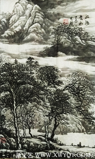 《江海云山》