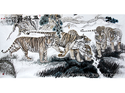 《五福图》