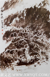 孙子清作品7《山魂水魂》