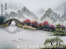 3路豫坤作品《江南小景》