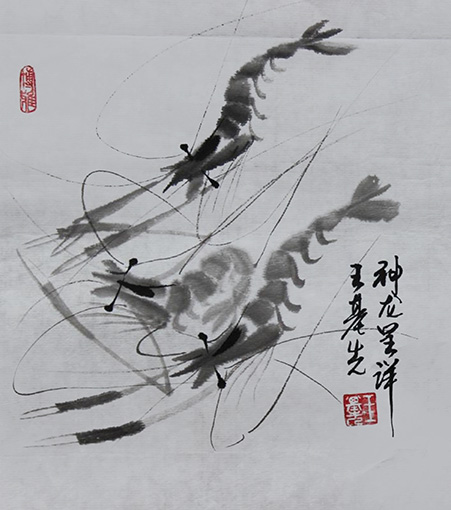 王基先作品《神龙呈祥》