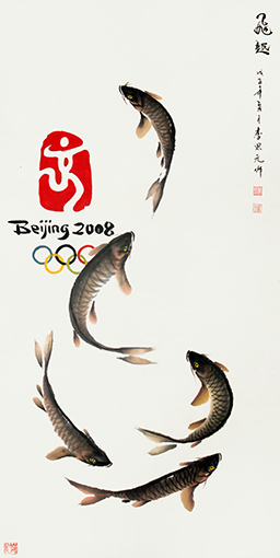 李恩元作品《飞越》