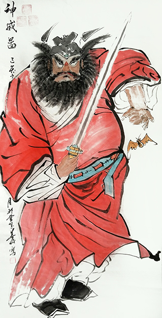 徐善俊作品7《神威图》