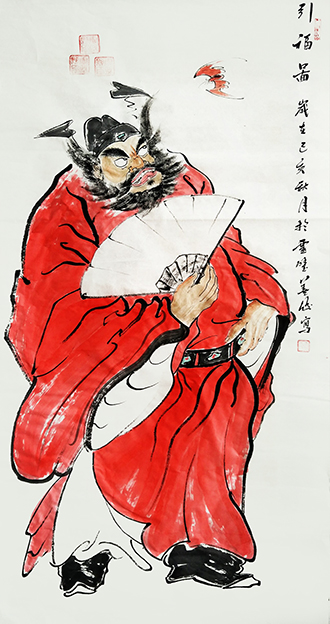 徐善俊作品8《引福图》