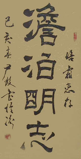 尹蛟作品2《淡泊明志》