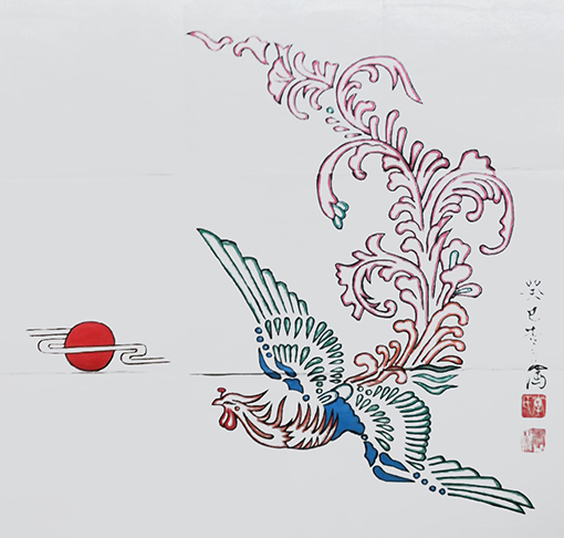 李振林作品7《丹凤朝阳》